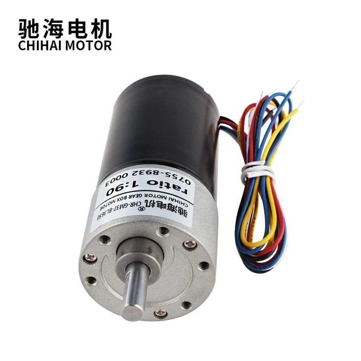 DC12V 24V 37mm 1300rpm mjenjač Tihi PWM podesivi motor bez četkica